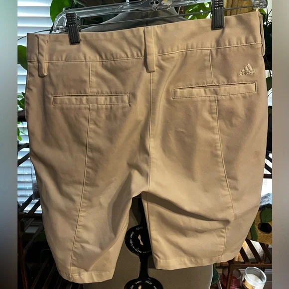 Adidas White Golf Shorts - Picture 3 of 4